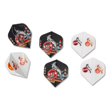 1. FC Köln - Dart Flights 6er Set